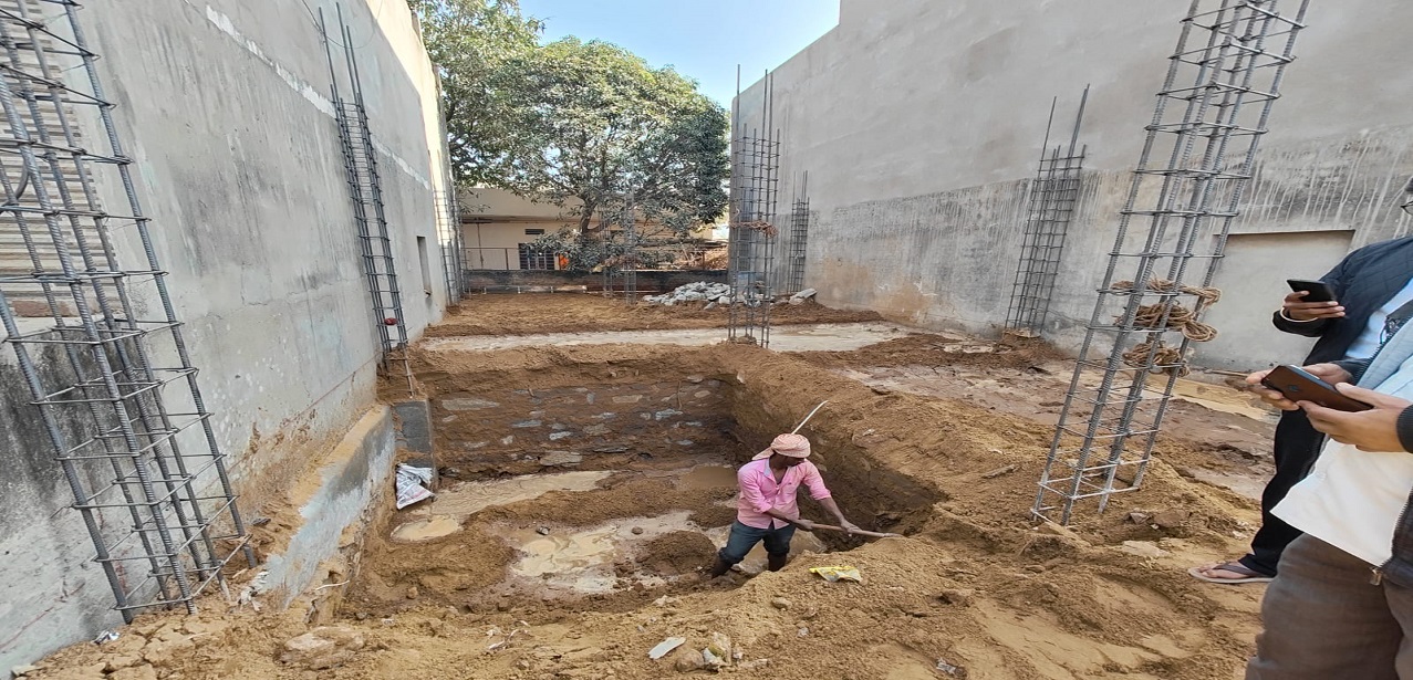 Excavation of land